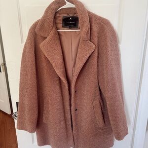 Lucky Brand Blush Teddy Jacket